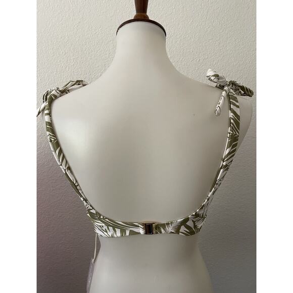 Kenny Flowers Swim Bikini Top Bali Twist Floral Swimwear - Picture 4 of 9